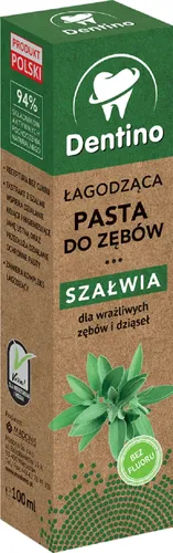 Dentino Łagodząca pasta do zębów `Szałwia`