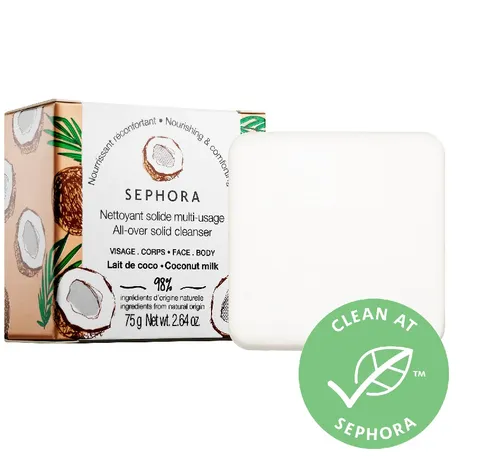 Sephora Collection, All-over Solid Cleanser Coconut (Mydło w kostce `Kokos`)