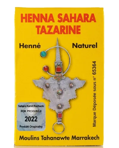 Sahara Tazarine Henna Marokańska - 1