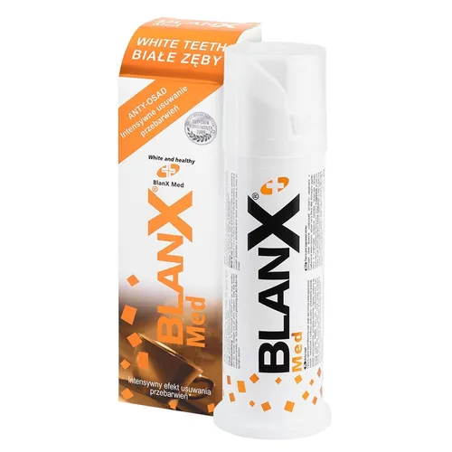 BlanX Med, Anty - Osad, Pasta do zębów `Intensywne usuwanie przebarwie (nowa wersja) - 2