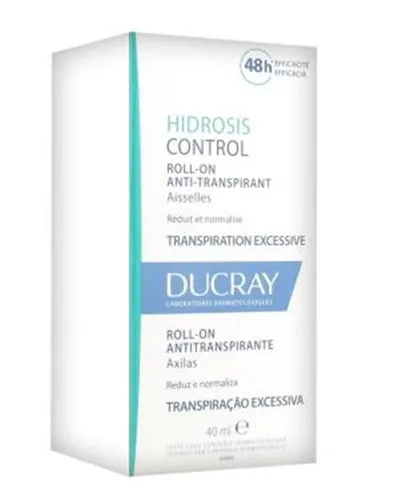 Ducray Hidrosis Control, Roll-on Anti-transpirant (Antyperspirant  w kulce)
