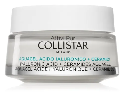 Collistar Attivi Puri Hyaluronic Acid + Ceramides Aquagel (Nawilżający krem-żel z efektem rozjaśniającym z kwasem hialuronowym)