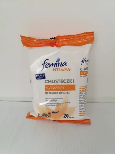 Femina Intimea, Chusteczki do higieny intymnej `Comfort` - 2