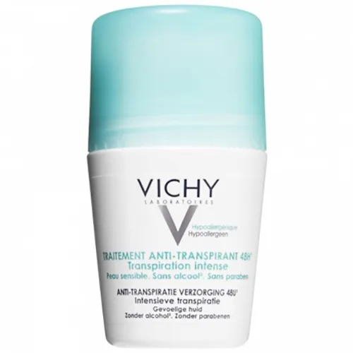 Vichy Traitement Anti-Transpirant 48H Peau Sensible (Kuracja przeciw intensywnemu poceniu do skóry wrażliwej) - 2