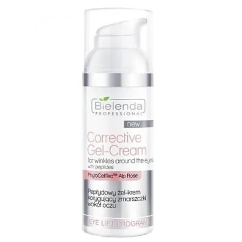 Bielenda Professional Eye Lift Program, Corrective Gel-Cream (Peptydowy żel-krem korygujący zmarszczki wokół oczu)