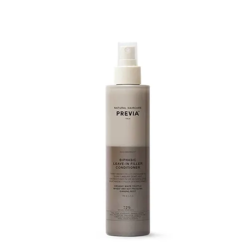Previa Biphasic Leave-in Filler Conditioner (Odbudowująca odżywka bez spłukiwania dla włosów zniszczonych i łamliwych  z białą truflą)