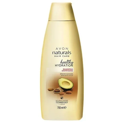 Avon Naturals, Healthy Hydration, Almond Oil & Avocado, Moisturising Shampoo (Szampon z olejkiem z migdałów i awokado)