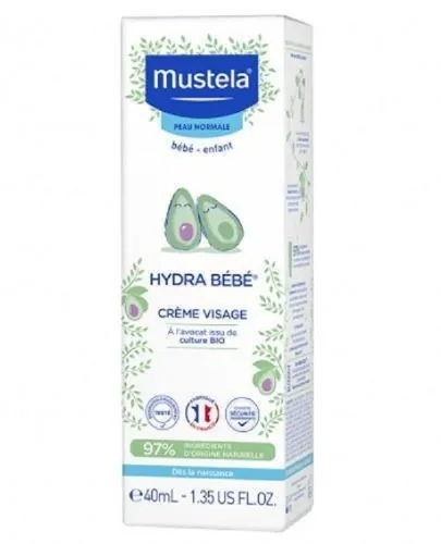 Mustela Bebe, Hydra Bebe Visage (Krem nawilżający do twarzy) - 1