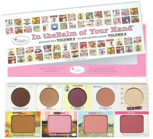 The Balm In The Balm of Your Hand, Palette Vol. 2 (Wielofunkcyjna paleta do makijażu)