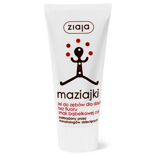 Ziaja Maziajki, Żel do mycia zębów dla dzieci bez fluoru