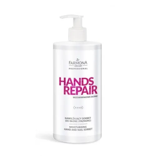 Farmona System Professional Hands Repair, Moisturising Hand & Nail Sorbet (Nawilżający sorbet do dłoni i paznokci)