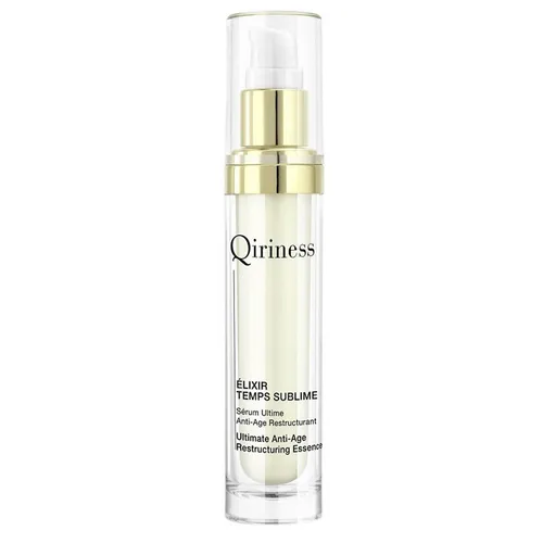 Qiriness Elixir Temps Sublime, Ultimate Anti-age Restructuring Essence (Serum odbudowujące o globalnym działaniu przeciwstarzeniowym)