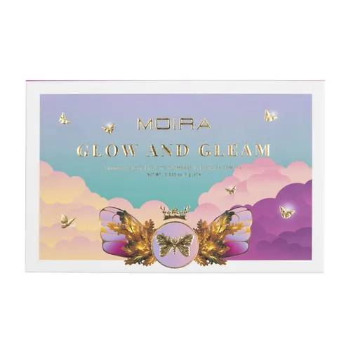 Moira Cosmetics Glow and Gleam Shadow Palette (Paleta cieni do powiek) - 2