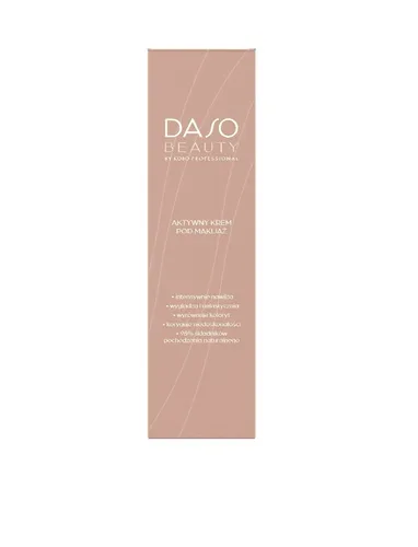 Daso Beauty by Kobo Professional Aktywny krem pod makijaż