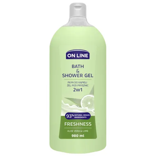 On Line Freshness Bath & Shower Gel (Płyn do kąpieli i żel pod prysznic 2 w 1)