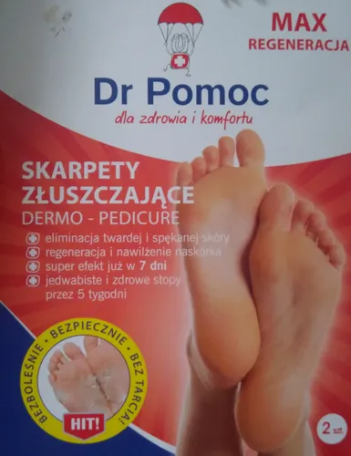Dr Pomoc Dermo-pedicure, Skarpety złuszczające `Max regeneracja`