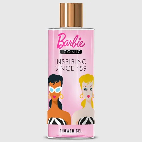 Bi-es Barbie iconic, Inspiring Since '59 Shower Gel ((Żel pod prysznic o zapachu egzotycznych owoców)