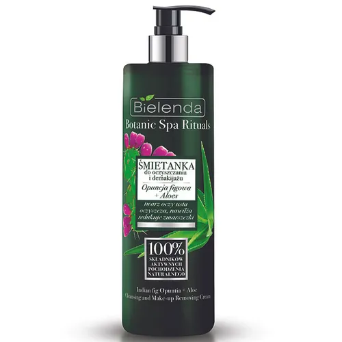 Bielenda Botanic Spa Rituals, Śmietanka do oczyszczania i demakijażu `Opuncja figowa+aloes`