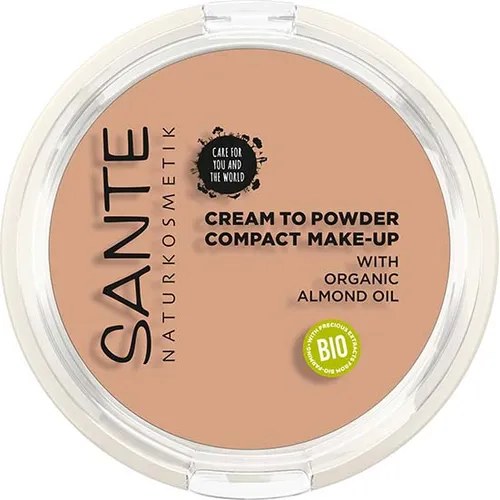 Sante Naturkosmetik Cream to Powder Compact Make-Up (Podkład w kompakcie) - 3