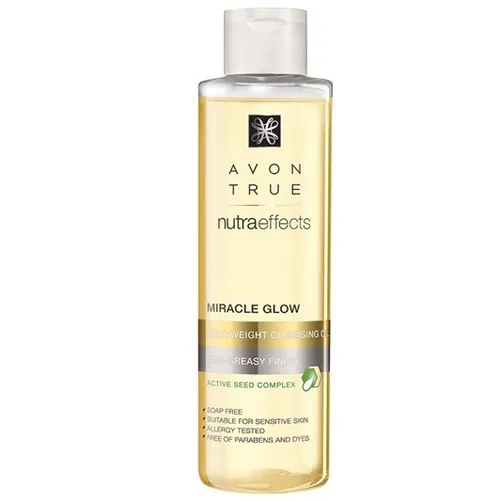 Avon True, Nutra Effects, Miracle Glow, Lightweight Cleansing Oil (Lekki olejek oczyszczający do twarzy)