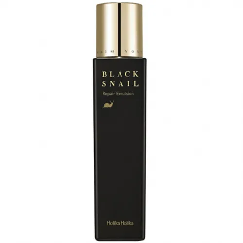 Holika Holika Prime Youth, Black Snail, Repair Emulsion (Lekka emulsja nawilżająca do twarzy)