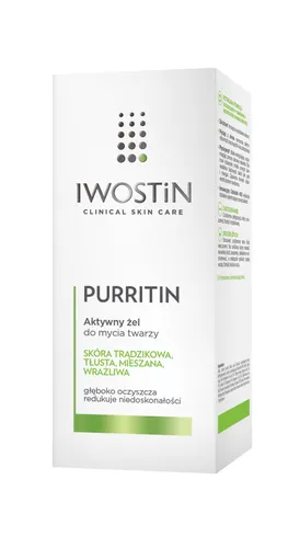 Iwostin Purritin, Żel do mycia twarzy (nowa wersja) - 2