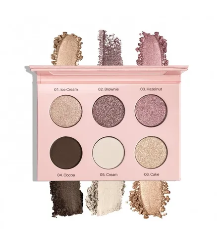 Neo Make Up Eyeshadow Palette Nude (Paleta cieni prasowanych)