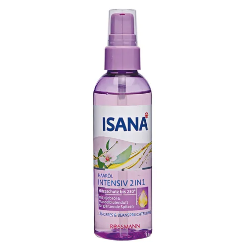 Isana 2 in 1 Intensive Jojoba Oil, Olejek do włosów - 3