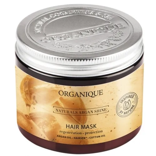 Organique Argan Shine, Hair Mask (Maska spa do włosów suchych, matowych i wrażliwej skóry głowy) - 1