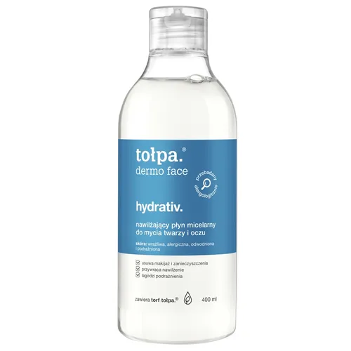 Tołpa Dermo Face, Hydrativ, Hiluronowy płyn micelarny do mycia twarzy i oczu - 2