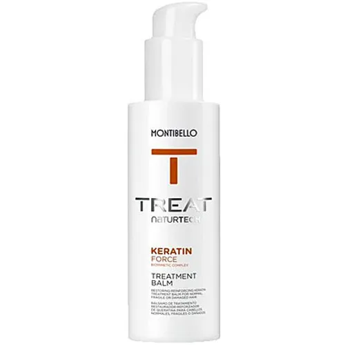 Montibello Treat Naturtech, Keratin Force, Treatment Balm (Keratynowy balsam odbudowująco-wzmacniający)