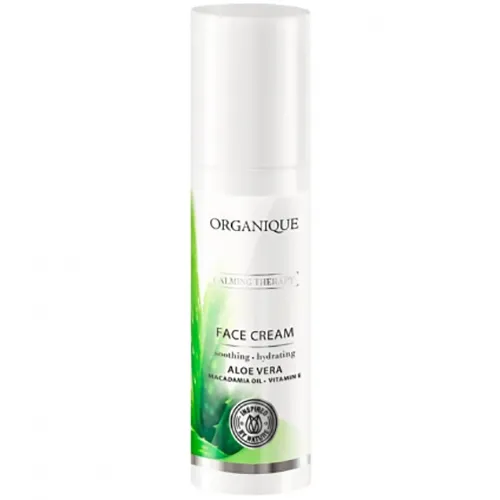 Organique Calming Therapy, Aloe Vera, Face Cream (Łagodzący krem do twarzy z aloesem)