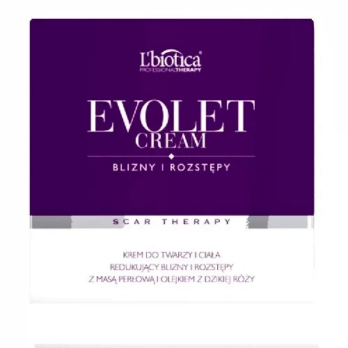 L'biotica Evolet, Scar Cream (Krem z masy perłowej i olejku z nasion dzikiej róży)