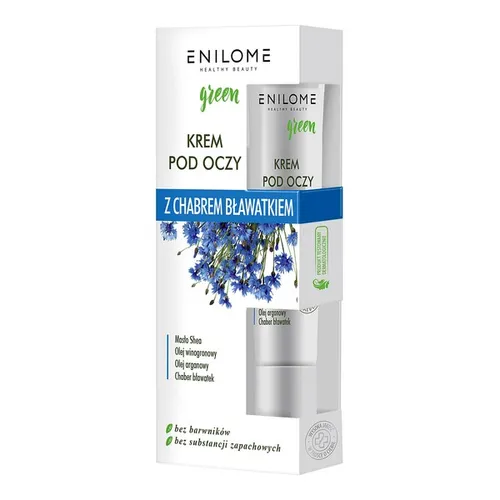 Enilome Healthy Beauty Beauty Green, Krem pod oczy z chabrem bławatkiem
