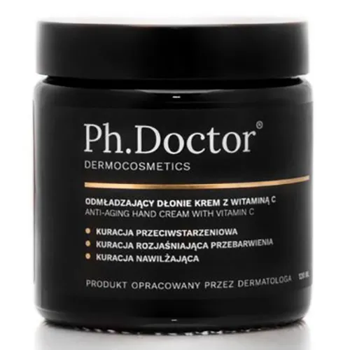 Ph. Doctor Dermocosmetics Odmładzający dłonie krem z witaminą C