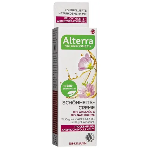 Alterra Schönheitscreme Bio-Arganol & Bio-Nachtkerze (Krem upiększający)