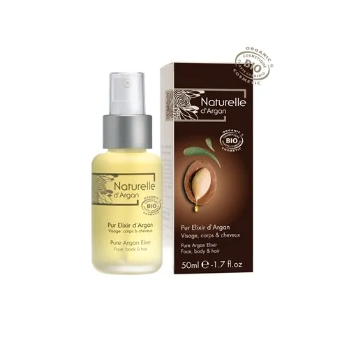 Naturelle d'Argan Pure Argan Elixir Face Body & Hair (Czysty eliksir z oleju arganowego)
