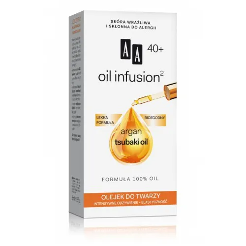 AA Oil Infusion 40+, Olejek do twarzy