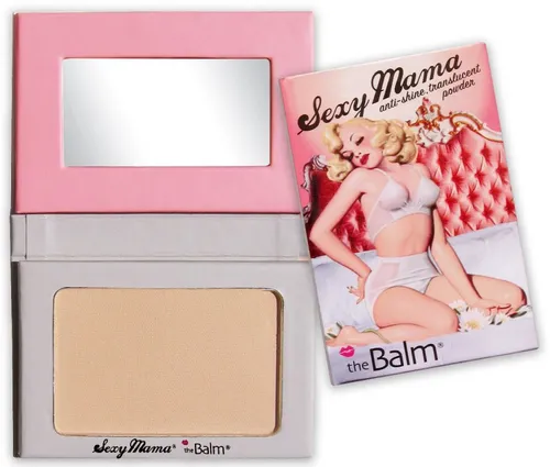 The Balm Sexy Mama (Transparentny matujący puder prasowany)