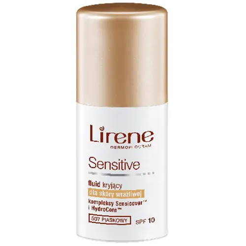 Lirene Dermoprogram Sensitive, Fluid kryjący do skóry wrażliwej SPF 10