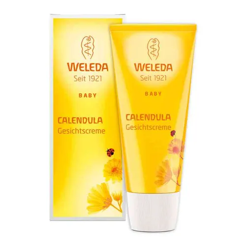 Weleda Baby, Krem do twarzy z nagietkiem lekarskim dla dzieci i niemowląt - 2
