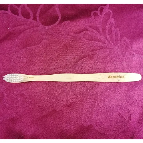 Dentalux Bamboo Brush Medium (Bambusowa szczoteczka do mycia zębów) - 1