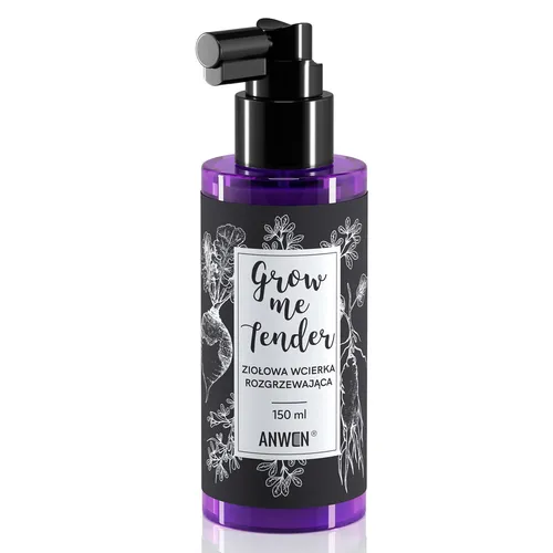 Anwen Grow Us Tender, Ziołowa wcierka rozgrzewająca - 2