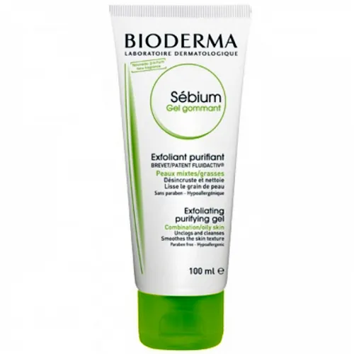 Bioderma Sebium, Gel Gommant (Złuszczający żel oczyszczający (nowa wersja)) - 2