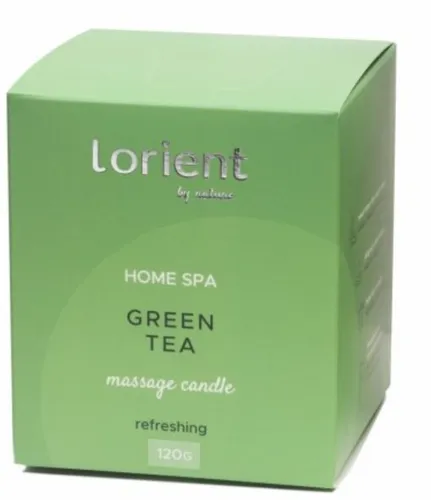 l'Orient Home Spa, Massage Candle Green Tea (Świeca do masażu)