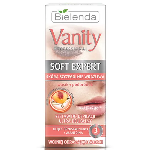 Bielenda Vanity Soft Expert, Zestaw do depilacji 'Ultra delikatny'