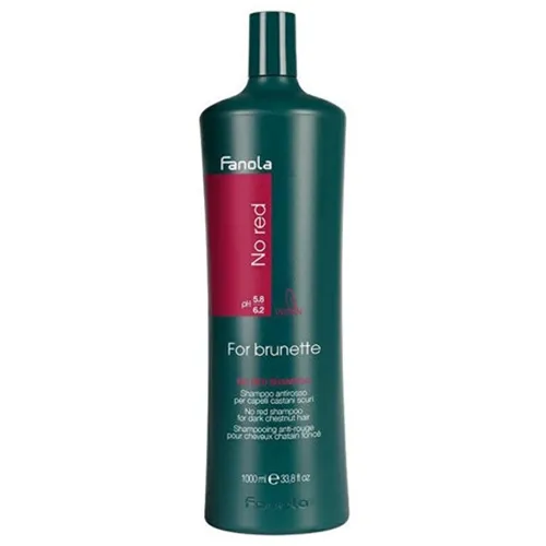 Fanola No Red, Shampoo For Brunette (Szampon nawilżający tonujący czerwone refleksy)