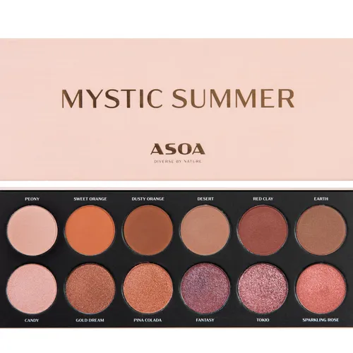 Asoa Paleta cieni `Mystic Summer`