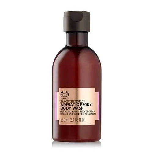 The Body Shop Spa of the World, Adriatic Peony Body Wash (Relaksujący żel do mycia ciała)