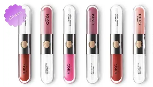 Kiko Milano Unlimited Double Touch, Liquid Lipstick (Dwuetapowa płynna pomadka do ust) - 3